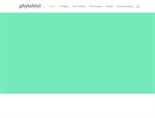 Tablet Screenshot of phytobiol.com